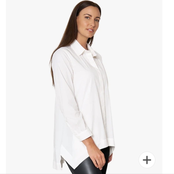 Stella Carakasi Works Every Time Shirt soft white size medium - Picture 4 of 13